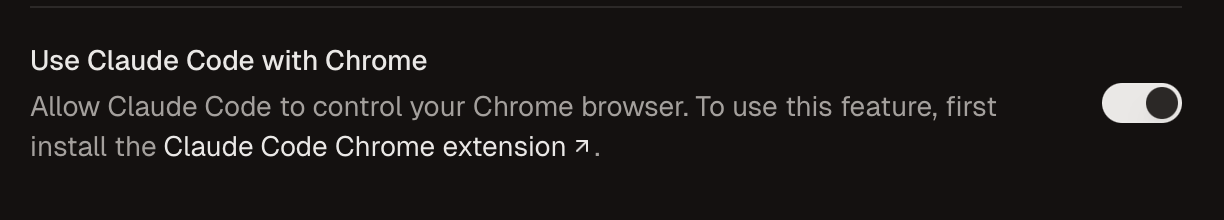 Claude Code for Chrome