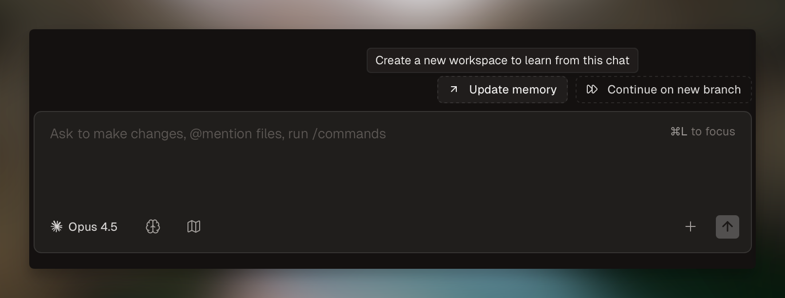 Continue on new branch