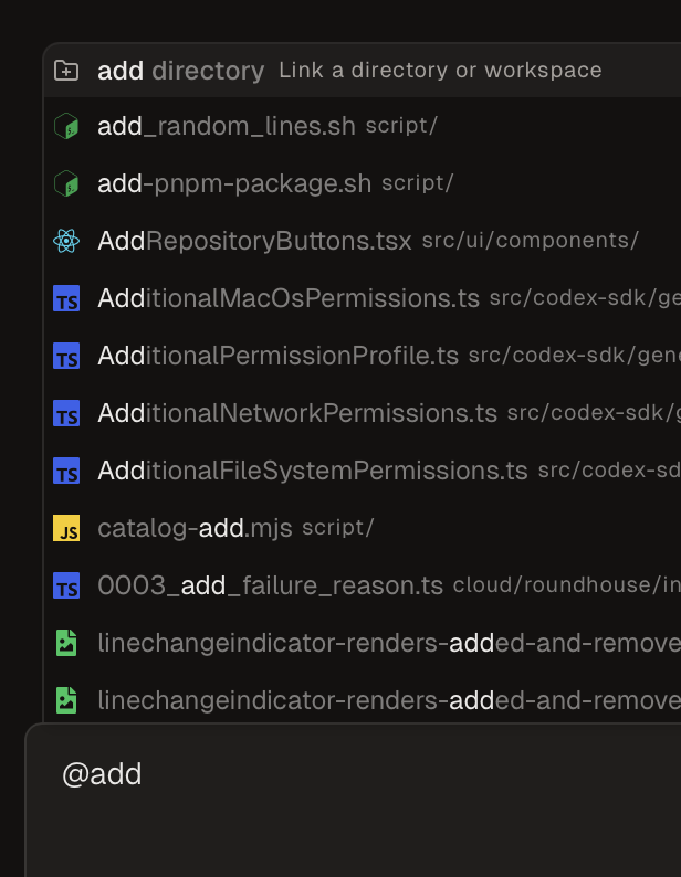 Add directory command